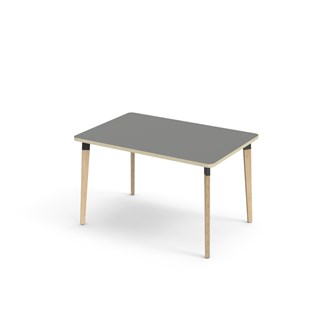 Bord Grow FSC akustiklaminat 120x80 cm svart hylsa