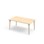 Bord Grow FSC HPL 140x80 cm svart hylsa