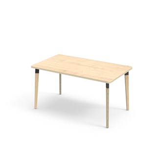 Bord Grow FSC HPL 140x80 cm svart hylsa