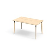 Bord Grow FSC HPL 140x80 cm svart hylsa