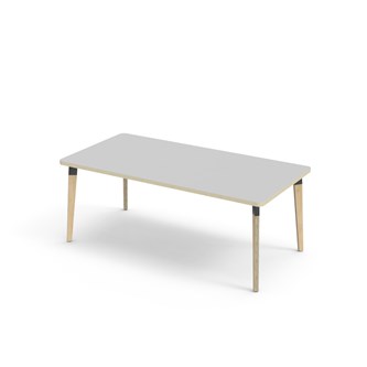 Bord Grow FSC akustiklaminat 160x80 cm svart hylsa