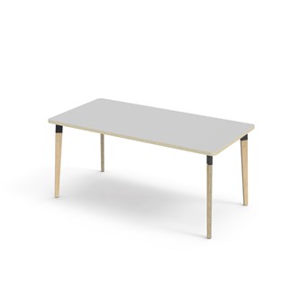 Bord Grow FSC akustiklaminat 160x80 cm svart hylsa