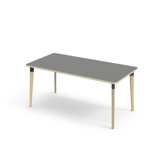 Bord Grow FSC akustiklaminat 160x80 cm svart hylsa