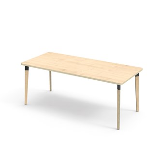 Bord Grow FSC akustiklaminat 180x80 cm svart hylsa