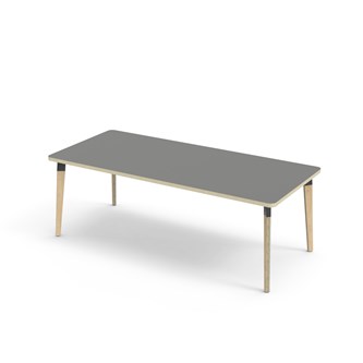 Bord Grow FSC akustiklaminat 180x80 cm svart hylsa