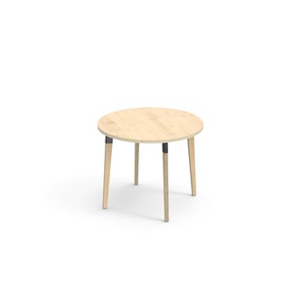 Bord Grow FSC laminat ø 90 cm svart hylsa