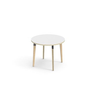 Bord Grow FSC laminat ø 90 cm svart hylsa