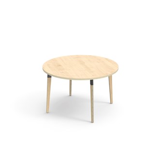 Bord Grow FSC akustiklaminat ø 120 cm svart hylsa