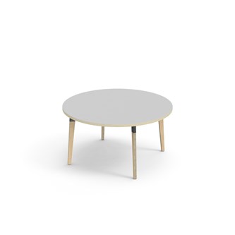 Bord Grow FSC akustiklaminat ø 120 cm svart hylsa