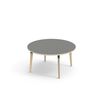 Bord Grow FSC akustiklaminat ø 120 cm svart hylsa