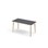 Bord Grow akustik linoleum 120x60 cm vit hylsa