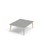 Bord Grow akustik linoleum 100x120 cm vit hylsa