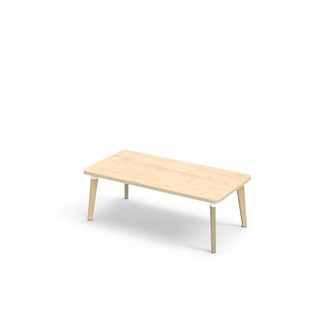 Bord Grow FSC laminat 120x60 cm vit hylsa