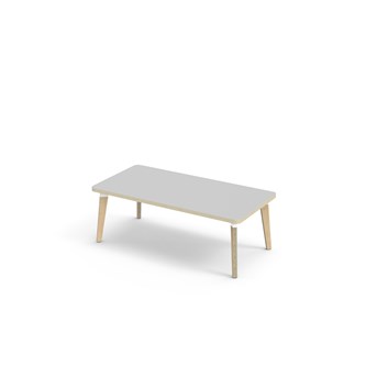 Bord Grow FSC laminat 120x60 cm vit hylsa