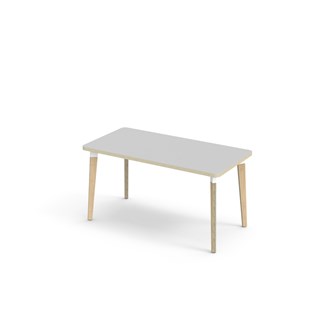 Bord Grow FSC laminat 120x60 cm vit hylsa