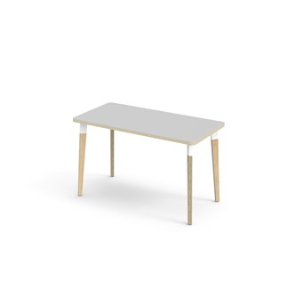 Bord Grow FSC laminat 120x60 cm vit hylsa