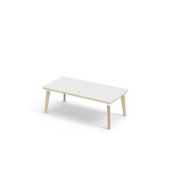 Bord Grow FSC laminat 120x60 cm vit hylsa