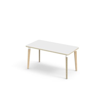 Bord Grow FSC laminat 120x60 cm vit hylsa