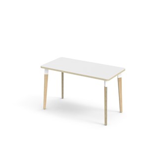 Bord Grow FSC laminat 120x60 cm vit hylsa