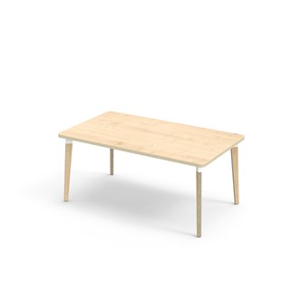 Bord Grow FSC HPL 140x80 cm vit hylsa