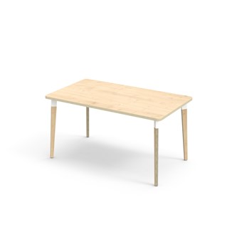 Bord Grow FSC HPL 140x80 cm vit hylsa