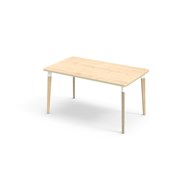 Bord Grow FSC HPL 140x80 cm vit hylsa