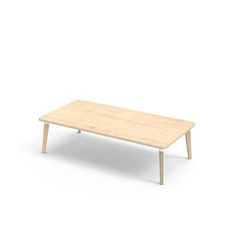 Bord Grow FSC akustiklaminat 160x80 cm vit hylsa