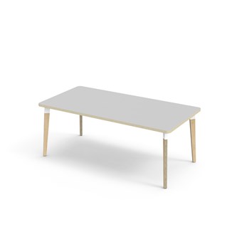 Bord Grow FSC akustiklaminat 160x80 cm vit hylsa