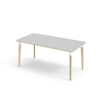 Bord Grow FSC akustiklaminat 160x80 cm vit hylsa