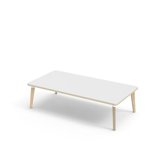 Bord Grow FSC akustiklaminat 160x80 cm vit hylsa