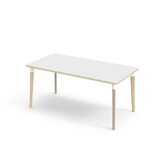 Bord Grow FSC akustiklaminat 160x80 cm vit hylsa