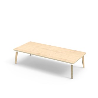 Bord Grow FSC laminat 180x80 cm vit hylsa