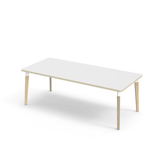 Bord Grow FSC laminat 180x80 cm vit hylsa