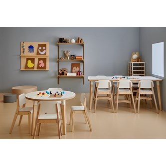 Bord Grow FSC HPL 180x80 cm vit hylsa