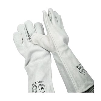 Skyddshandskar läder