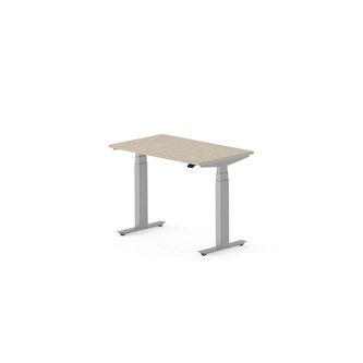 Skrivbord Work FSC BX 100x60 cm, silver stativ