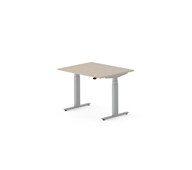 Skrivbord Work FSC BX 100x80 cm, silver stativ