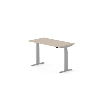 Skrivbord Work FSC BX 120x60 cm, silver stativ