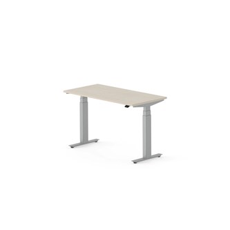 Skrivbord Work FSC BX 120x60 cm, silver stativ