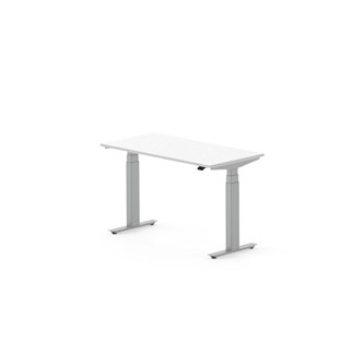 Skrivbord Work FSC BX 120x60 cm, silver stativ