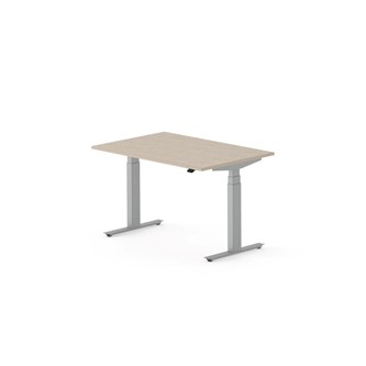 Skrivbord Work FSC BX 120x80 cm, silver stativ