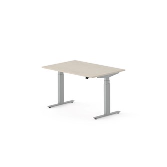 Skrivbord Work FSC BX 120x80 cm, silver stativ