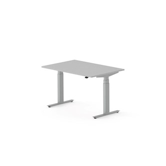 Skrivbord Work FSC BX 120x80 cm, silver stativ