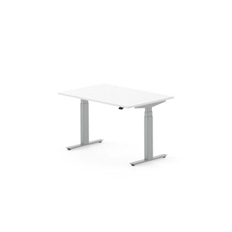 Skrivbord Work FSC BX 120x80 cm, silver stativ