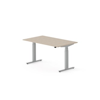 Skrivbord Work FSC BX 140x80 cm, silver stativ
