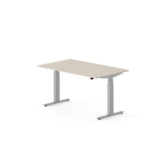 Skrivbord Work FSC BX 140x80 cm, silver stativ