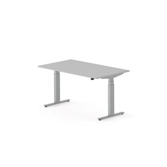 Skrivbord Work FSC BX 140x80 cm, silver stativ
