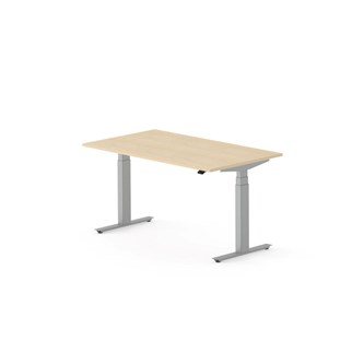 Skrivbord Work FSC BX 140x80 cm, silver stativ