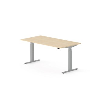 Skrivbord Work FSC BX 160x80 cm, silver stativ