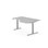 Skrivbord Work FSC BX höger 160x120 cm, silver stativ